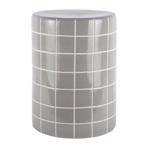 Măsuță auxiliară rotundă din ceramică ø 33 cm Retro Tiles – Leitmotiv