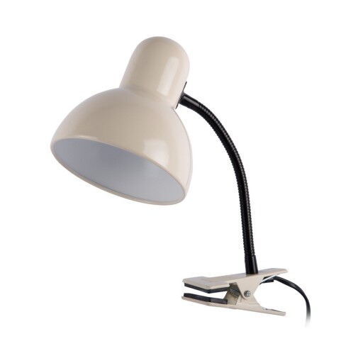 Veioză bej din metal (înălțime 33,5 cm) New Retro – Leitmotiv