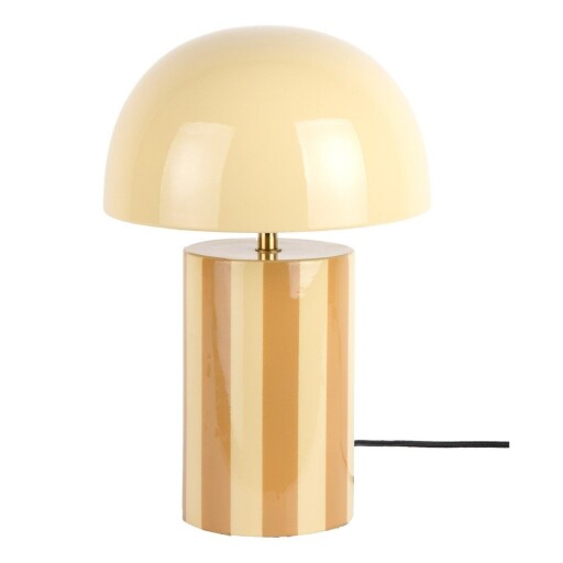 Veioză galbenă din metal (înălțime 34 cm) Rayado – Leitmotiv