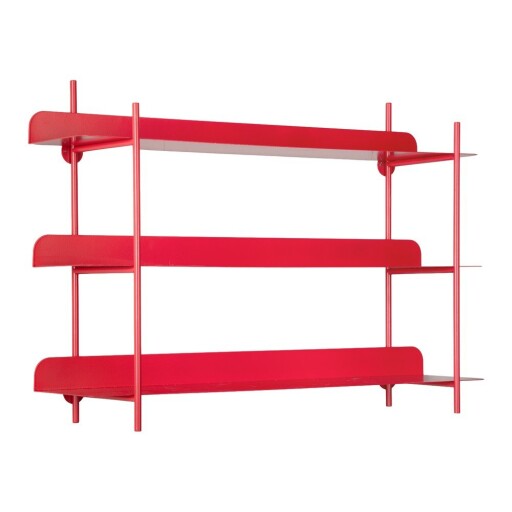 Raft roșu etajat din metal 60 cm Cool Retro – PT LIVING