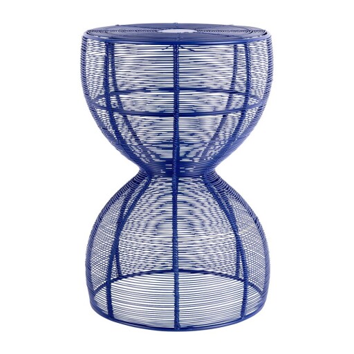 Măsuță auxiliară rotundă din metal ø 30 cm Cuerda Doble – Leitmotiv