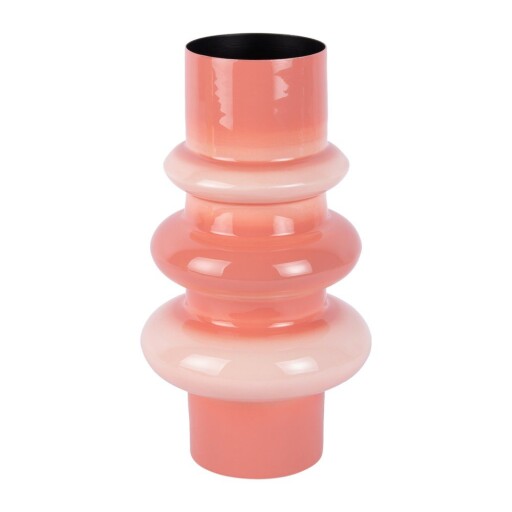 Vază roz din fier (înălțime 30 cm) Grato – PT LIVING