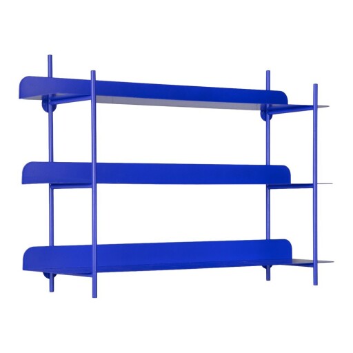 Raft albastru etajat din metal 60 cm Cool Retro – PT LIVING