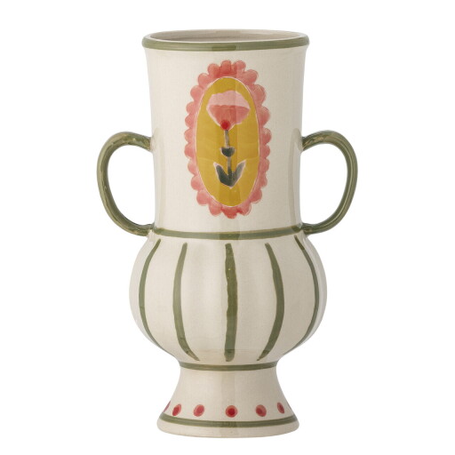 Vaza decorativa, Bloomingville, Odina, 9x21 cm, ceramica, multicolor