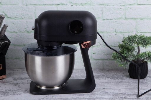 Robot de bucatarie Berlinger Haus, Black Rose, 1200W, aluminiu turnat/inox, negru/argintiu