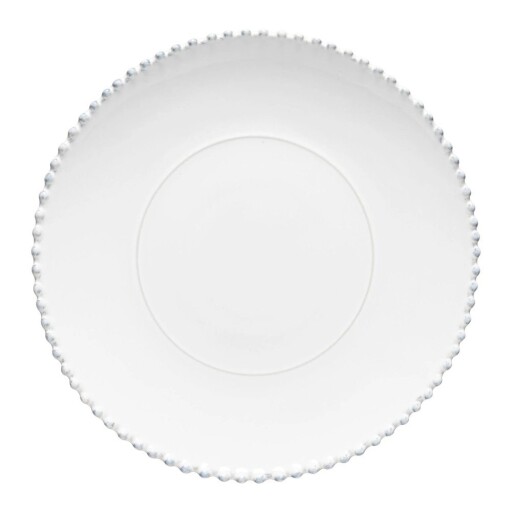 Farfurie albă din gresie ø 34 cm Pearl – Costa Nova