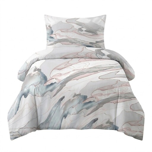 Lenjerie de pat din bumbac pentru pat de o persoană 140x200 cm Tramin – Cotton House