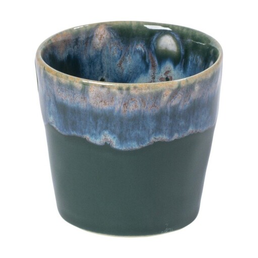 Ceașcă verde-închis pentru espresso din gresie ceramică 100 ml Grespresso – Costa Nova