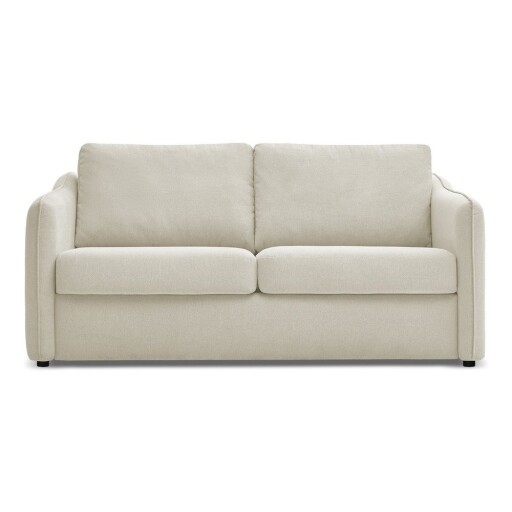 Canapea bej pentru dormitul zilnic/extensibilă 178 cm Lenny – Bobochic Paris