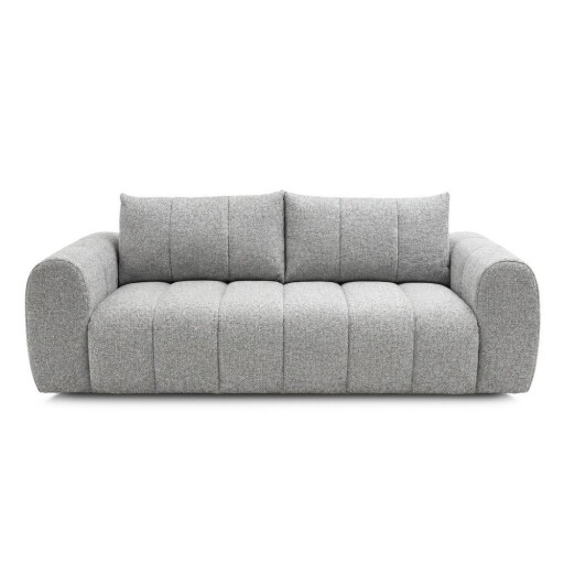 Canapea gri deschis 242 cm Nesty – Bobochic Paris