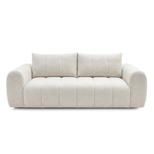 Canapea bej 242 cm Nesty – Bobochic Paris