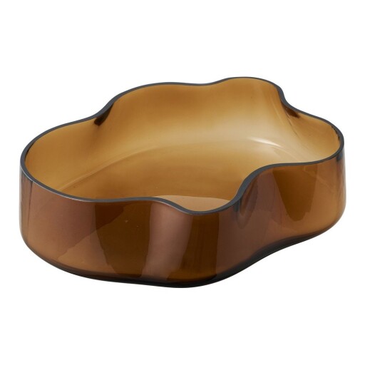 Tavă decorativă din sticlă 29,5x24 cm – House Nordic