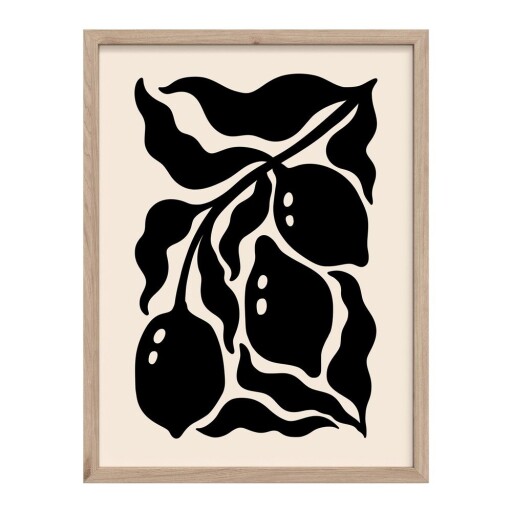 Tablou cu ramă imprimat 30x40 cm Fruit – Styler
