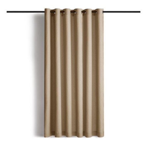 Draperie bej dimout (semi-opacă) Calisto – Filumi
