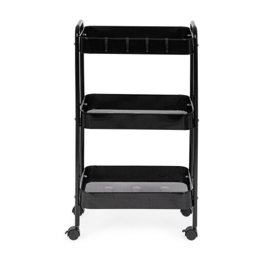 Măsuță de servire cu roți din metal 29,5x41 cm Leiky – Yes Everyday