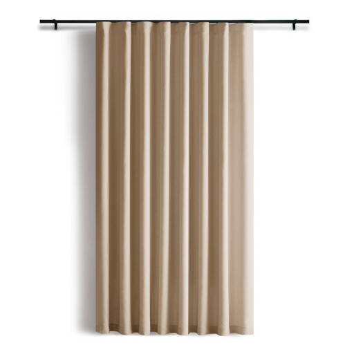 Draperie bej dimout (semi-opacă) Calisto – Filumi