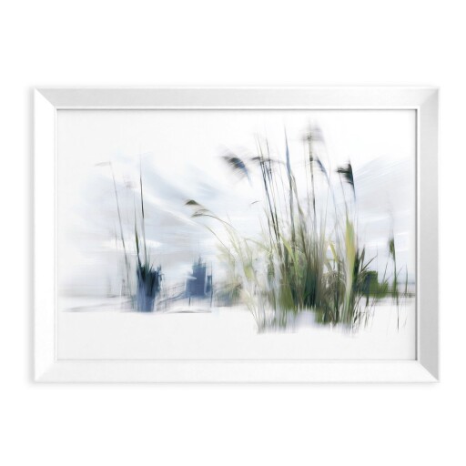 Tablou cu ramă imprimat 56x75 cm Blue Grasses – Styler