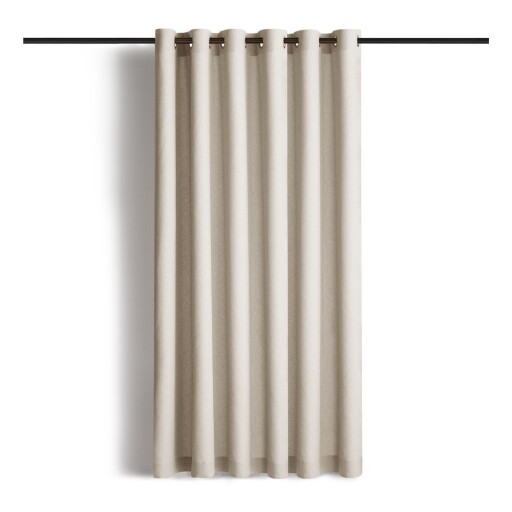 Draperie crem dimout (semi-opacă) Calisto – Filumi