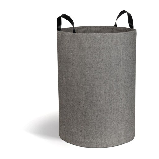 Coș de rufe gri din material textil 69 l Soft Storage – Bigso