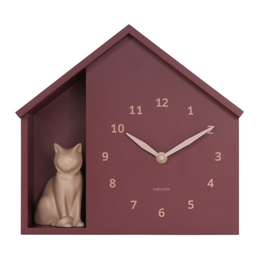Ceas de perete Sitting Cat – Karlsson