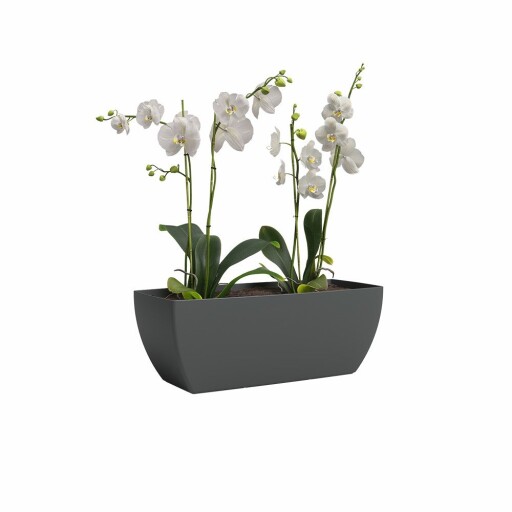 Jardinieră din plastic reciclat 40 cm Siena – Artevasi