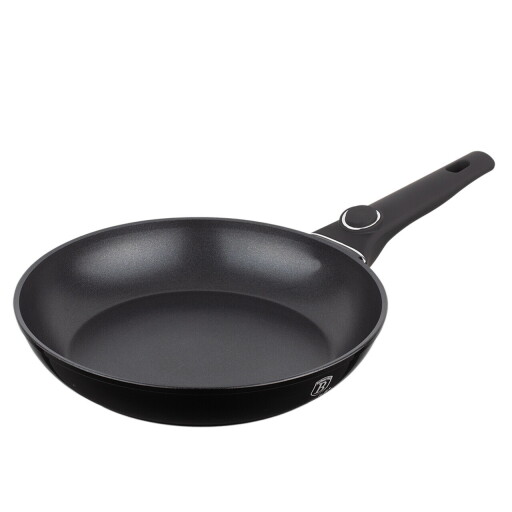 Tigaie cu maner detasabil Berlinger Haus, Black Vantage, 28 cm, 2.4 L, aluminiu forjat, negru lucios